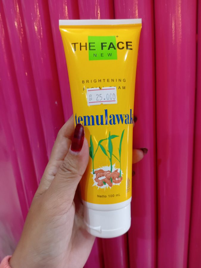 THE FACE TEMULAWAK FACIAL FOAM