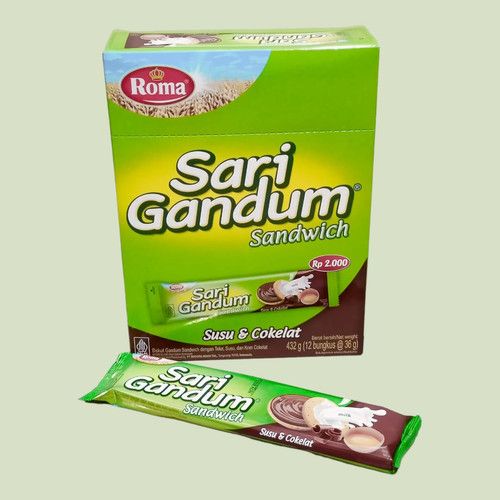 SARI GANDUM BOX COKLAT E2000 36G