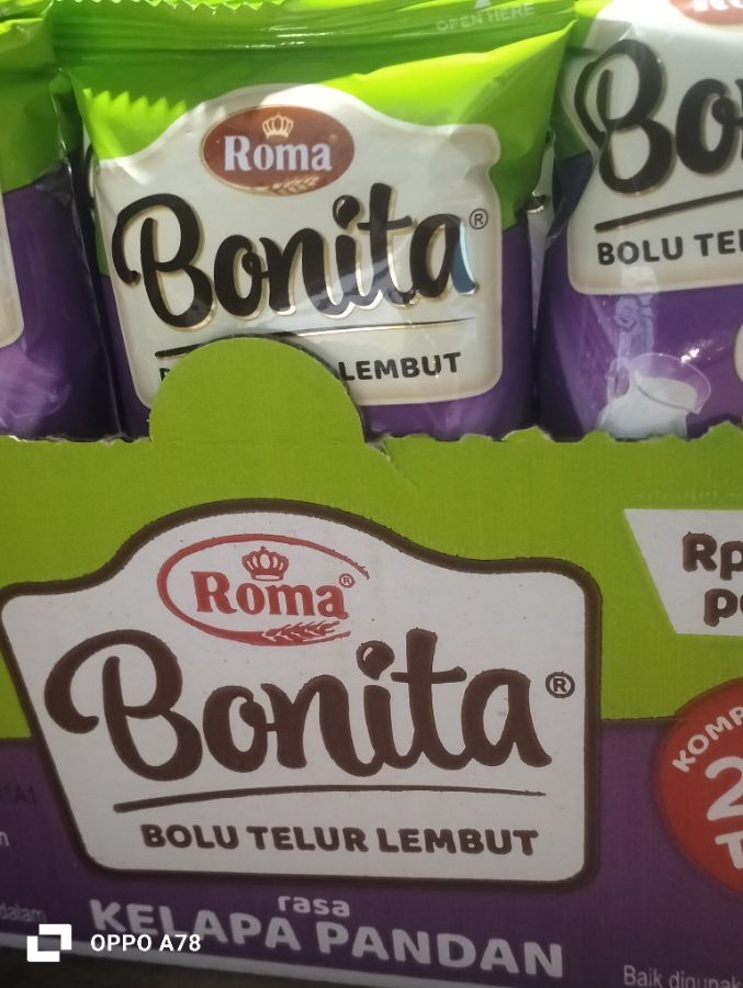 BONITA BOLU PANDAN 