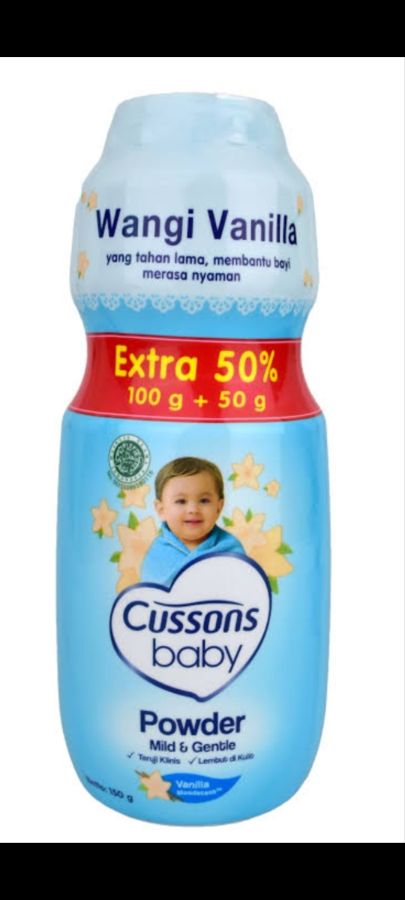 CUSSONS BABY POWDER BIRU