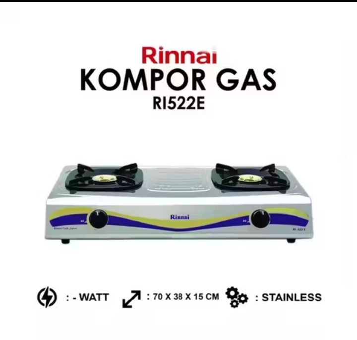 KOMPOR RINNAI 522E