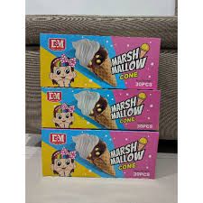 DSM MARSHMALLOW CONE COKLAT