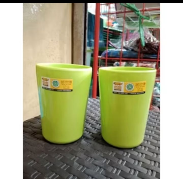 GELAS B0401 9CM HIJAU GOLDEN DRAGON