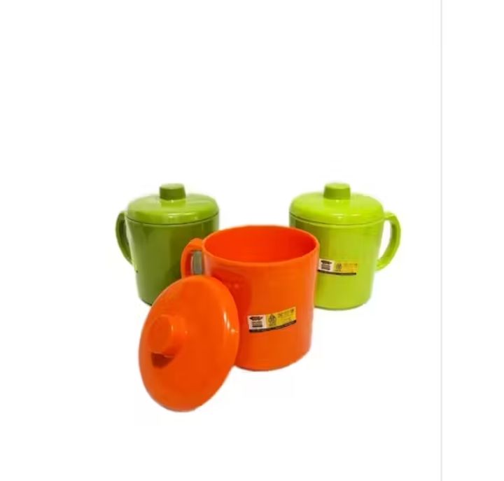 MUG B0204 HIJAU TUA GOLDEN DRAGN