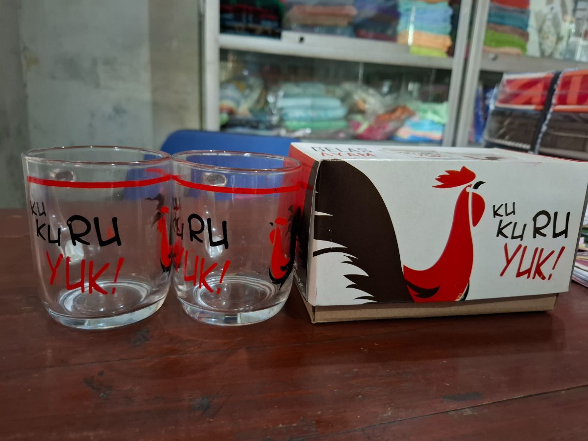 GELAS AYAM KUKURUYUK