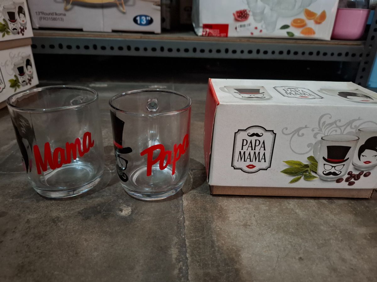 MUG ISI 2 PAPA MAMA