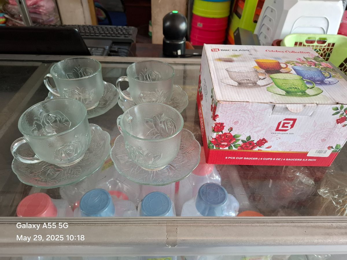 CANGKIR SET ISI 4 BORNEO BBC