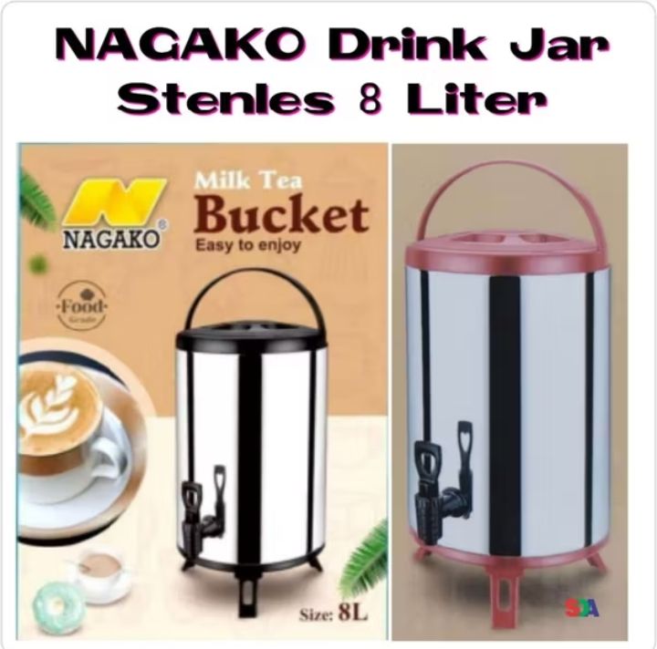 MILK TEA BUCKET 8LT NAGAKO