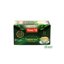 TONG TJI KOTAK GREEN TEA HIJAU ISI 25
