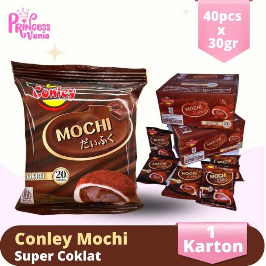 MOCHI CONLEY COKLAT ISI 40PCS