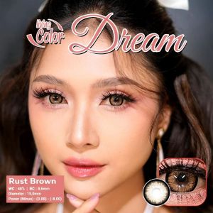 Soflens rust brown