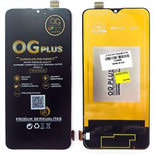 LCD+TS OPP REALME XT/REALME X2/RENO Z/K1/K5/R15S BLACK *(Model Tipe OG)*