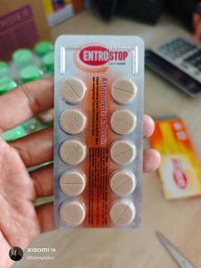 Entrostop per keping