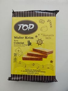 Top Wafer Krim Coklat
