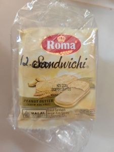 Roma Sandwich Kacang 20g 1 Renteng 