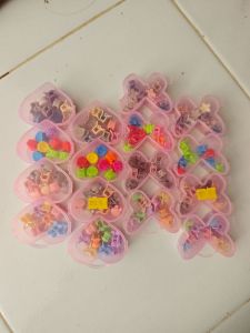 Jepit Rambut Toples Kupu-kupu/Love