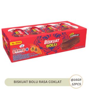 Biskuat Bolu Coklat 1 Box