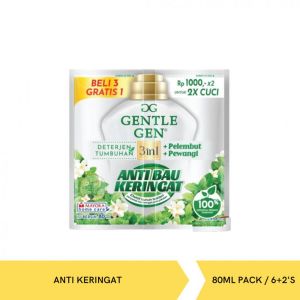 Gentle Gen Liquid Anti Keringat 80Ml Isi 6+2