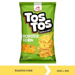 Tos Tos Tortilla Chips Roasted Corn 140g