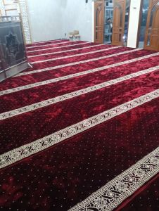 Deluxe Bahan Dubai ADL-04B Merah Bintik