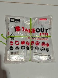 Kresek Take Out Bag 20 M