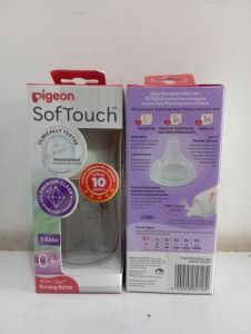 0766 Pigeon Botol SofTouch T-Ester 160ml Wide (0+)