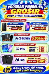 PROGRAM PEMBELIAN ZPAY STORE GUNUGSITOLI GROSIR