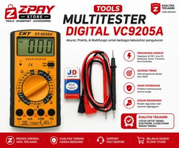 TOOLS MULTITESTER DIGITAL VC9205A
