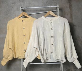 Cardigan kepang
