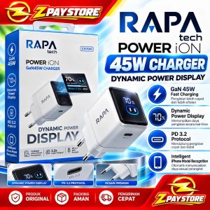 CHARGER RAPATECH POWER ION POWER DISPLAY 45W CHARGER