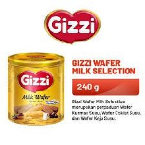 GIZZI WAFER KALENG 240G