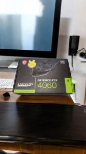 VGA MSI RTX4060 VENTUS 2x BLACK 8GB OC DDR6 