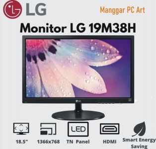 19 INCH LED MONITOR LG HDMI+VGA