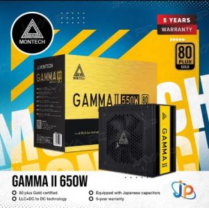 Montech Gamma II 650W PSU/ Power Supply 80+ Gold