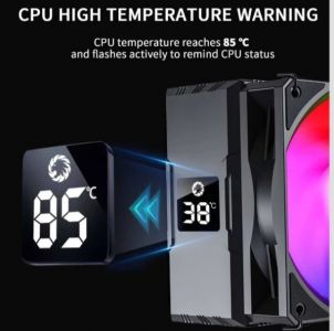 CPU COOLER GAMEMAX SIGMA 520 DIGITAL BLACK