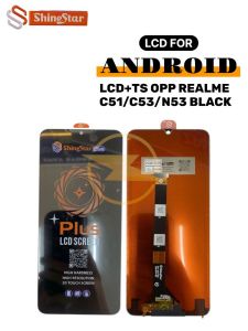 LCD+TS OPP REALME C51/C53/N53 BLACK *(Model Tipe Shine Star)*
