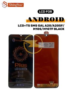 LCD+TS SMS GAL A20/A205F/M10S/M107F BLACK  *(Model Tipe Shine Star)*  _Pas 21/09