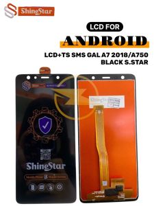 LCD+TS SMS GAL A7 2018/A750 BLACK S.STAR  *(Model Tipe Shine Star)*