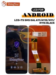 LCD+TS SMS GAL A11/A115/M11/M115 BLACK  *(Model Tipe Shine Star)*