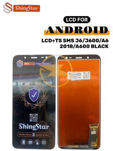 LCD+TS SMS J6/J600/A6 2018/A600 BLACK  *(Model Tipe Shine Star)*