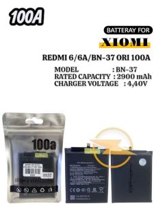 BATRE XMI REDMI 6/6A/BN-37 ORI 100A 