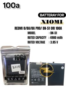 BATRE XMI REDMI 8/8A/8A PRO/BN-51 ORI 100A