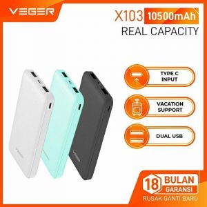 VEGER POWER BANK X103-10000 MAH