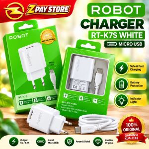 CHARGER RT-K7S WHITE TYPE MICRO ROBOT