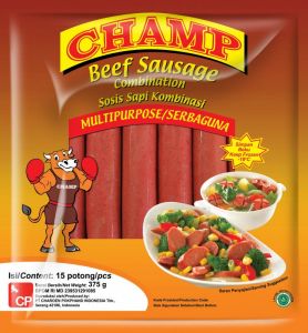CHAMP Sosis Sapi 375g
