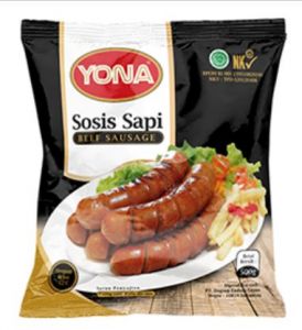 YONA Sosis Sapi Bakar Mini 500g