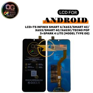 LCD+TS INFINIX SMART 4/X653/SMART 4C/X653/SMART 4C/X653C/TECNO POP 3+SPARK 4 LITE (MODEL TYPE OG)