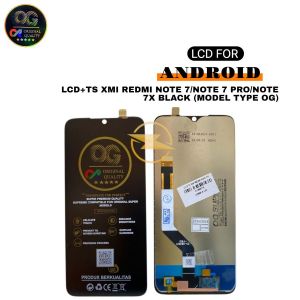 LCD+TS XMI REDMI NOTE 7/NOTE 7 PRO/NOTE 75 BLACK (MODEL TYPE OG)