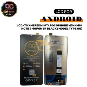 LCD+TS XMI REDMI 9T/ POCO M3/HM9/NOTE 9 4GPOWER BLACK (MODEL TYPE OG)