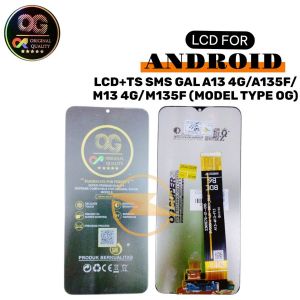 LCD+TS SMS GAL A13 4G/A135F/M13 4G/M135F (MODEL TYPE OG PLUS)*